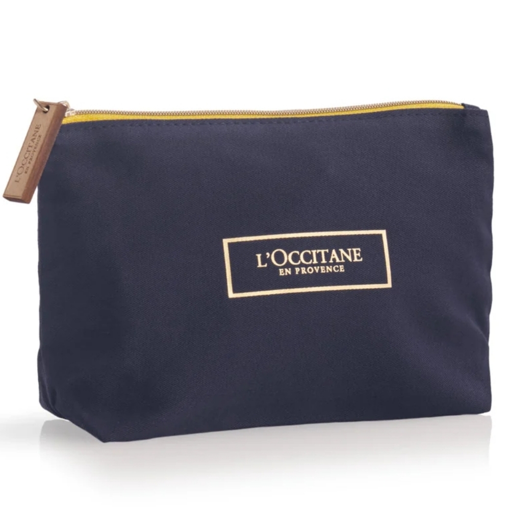 L'Occitane Cotton Pouch Makeup Case